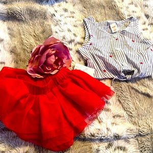 Cute 🥰 baby girl size newborn 2 piece outfit